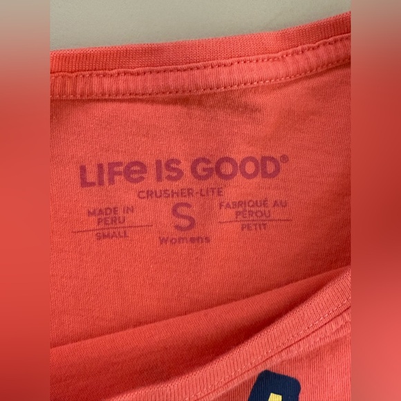 Life is good T-shirt- dog paddle - Picture 3 of 8